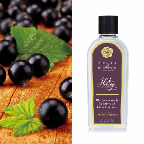 Ashleigh & Burwood  Blackcurrant & Cedarwood Duftlampe Öl 500ml