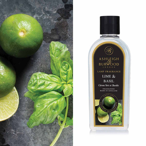 Ashleigh & Burwood  Lime & Basil Geurlamp olie 250ml