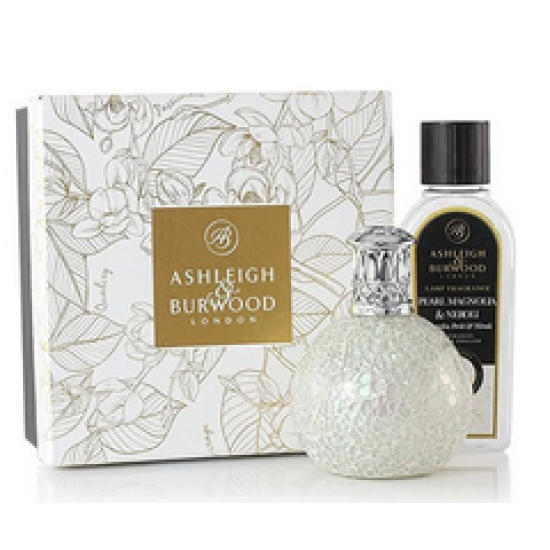 Ashleigh & Burwood Duftlampe Geschenkset -  Pearl Magnolia & Neroli