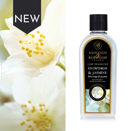 Ashleigh & Burwood Snowdrop & Jasmine Geurlamp olie 250ml