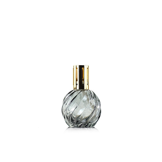 Ashleigh & Burwood The Heritage Colletion - Fragrance Lamp - Spiraal glas - grijs